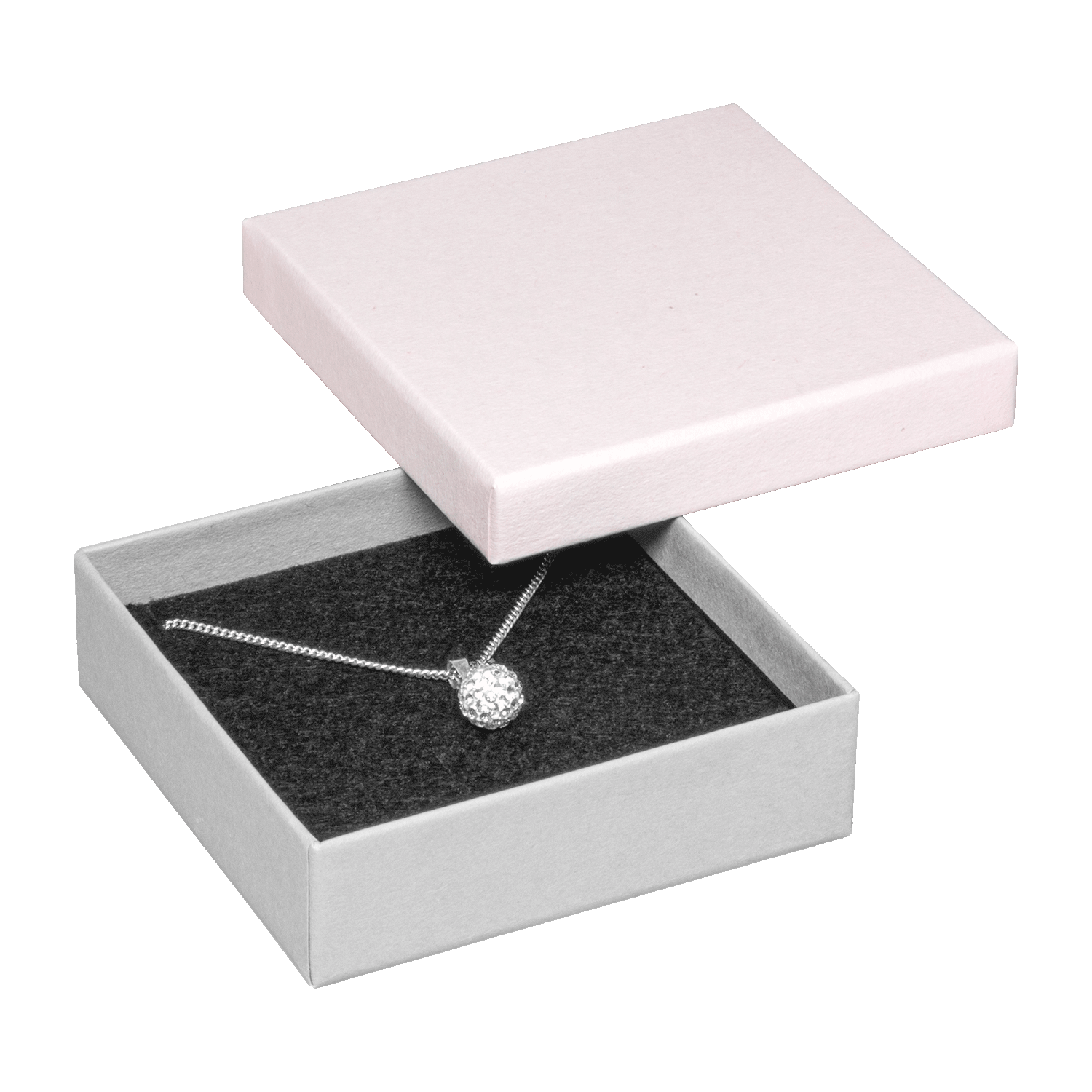 Jewellery boxes made from recycled cardboard for pendants - earrings - bracelets