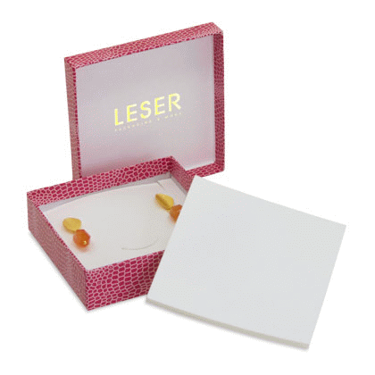Cardboard boxes for pendants - earrings - set