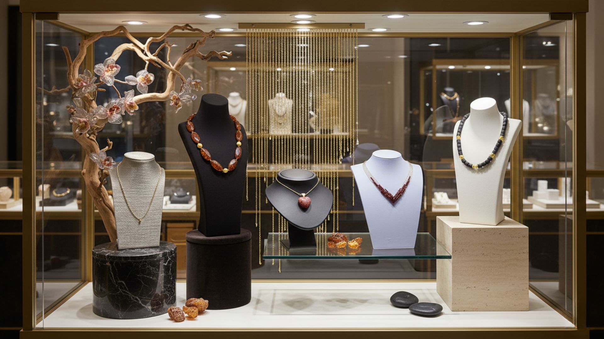 Our jewellery busts Our jewellery busts