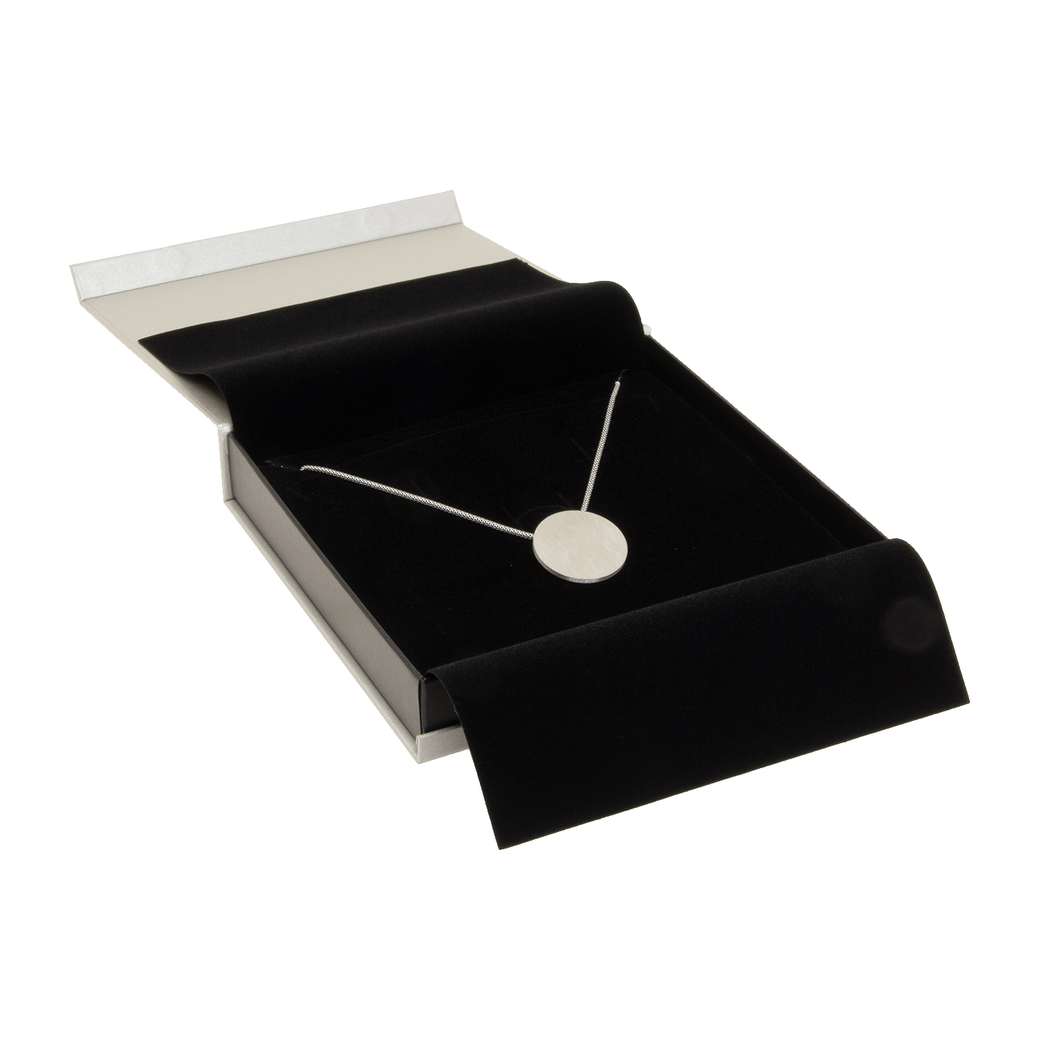 Cardboard jewellery cases for necklaces - colliers