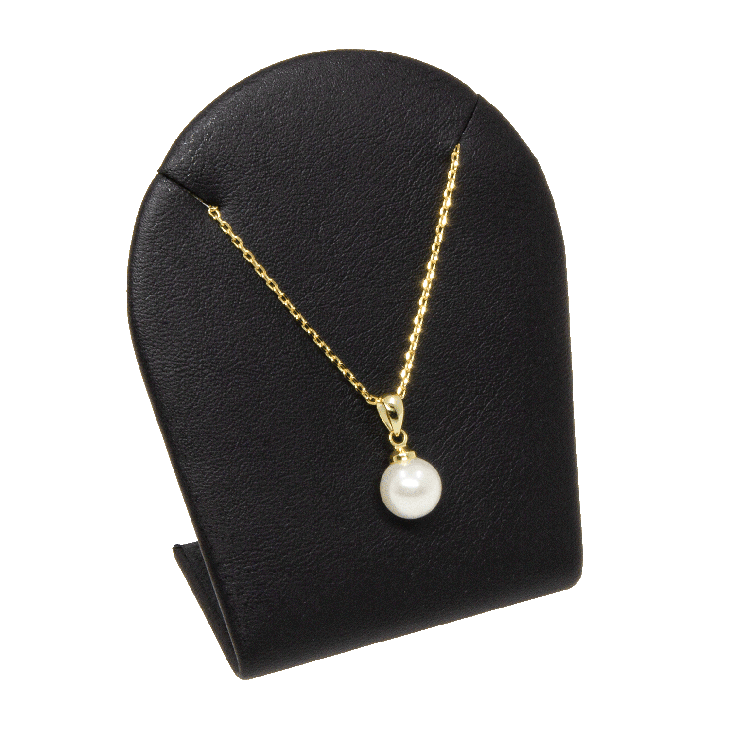 Jewellery stand for small necklace - round