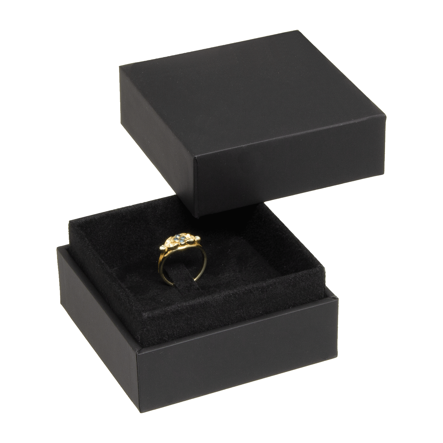 Cardboard jewellery boxes for rings - wedding rings - stud earrings