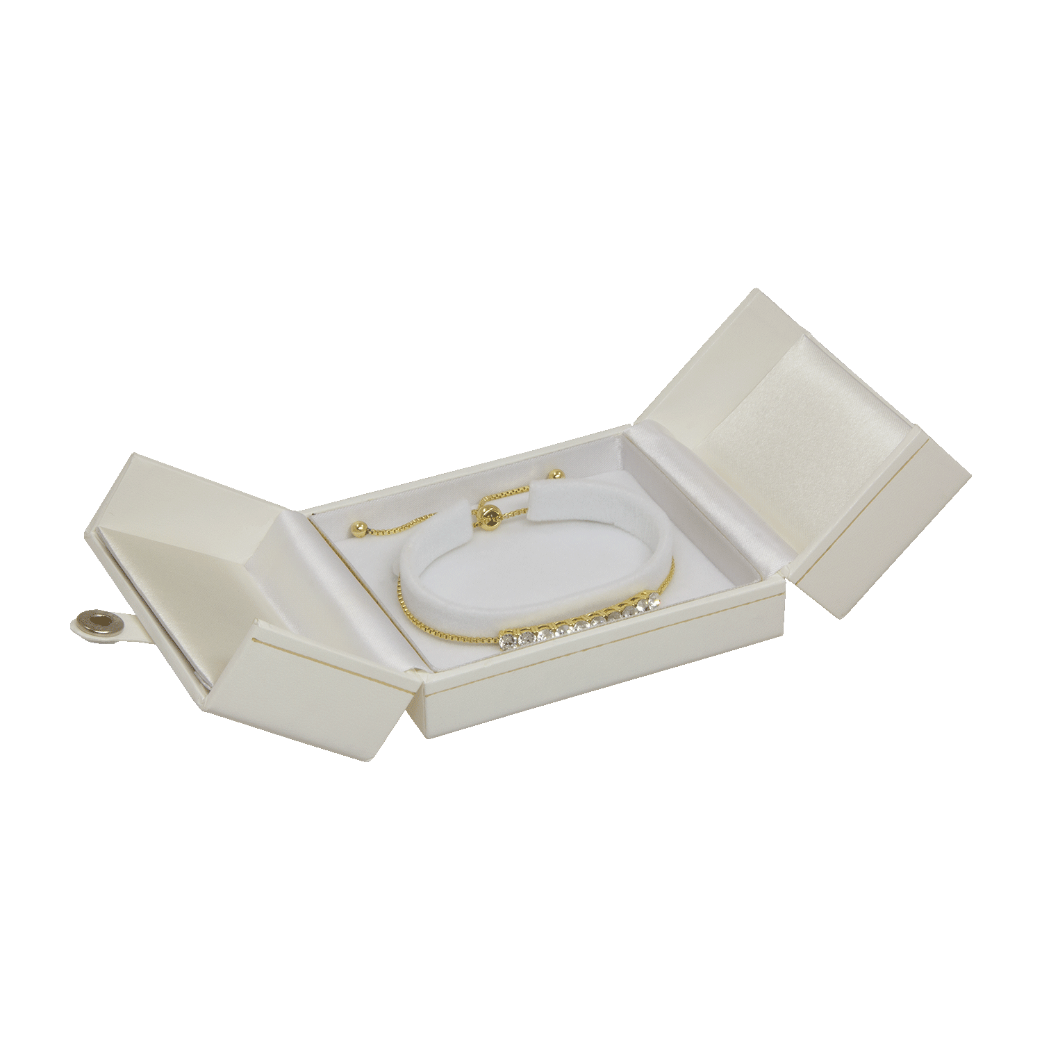 White jewellery cases for bracelets - watches