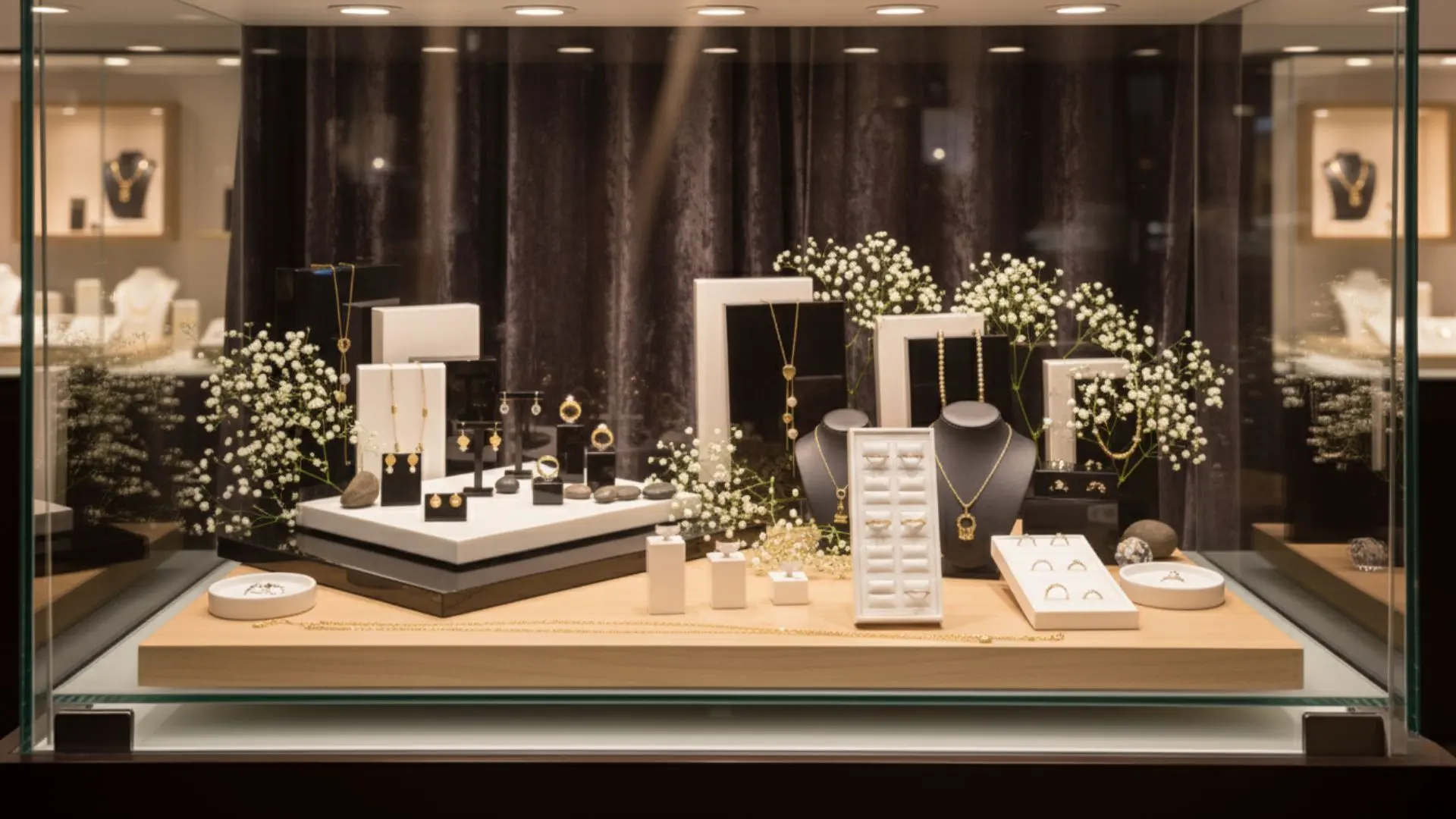 Our jewellery displays