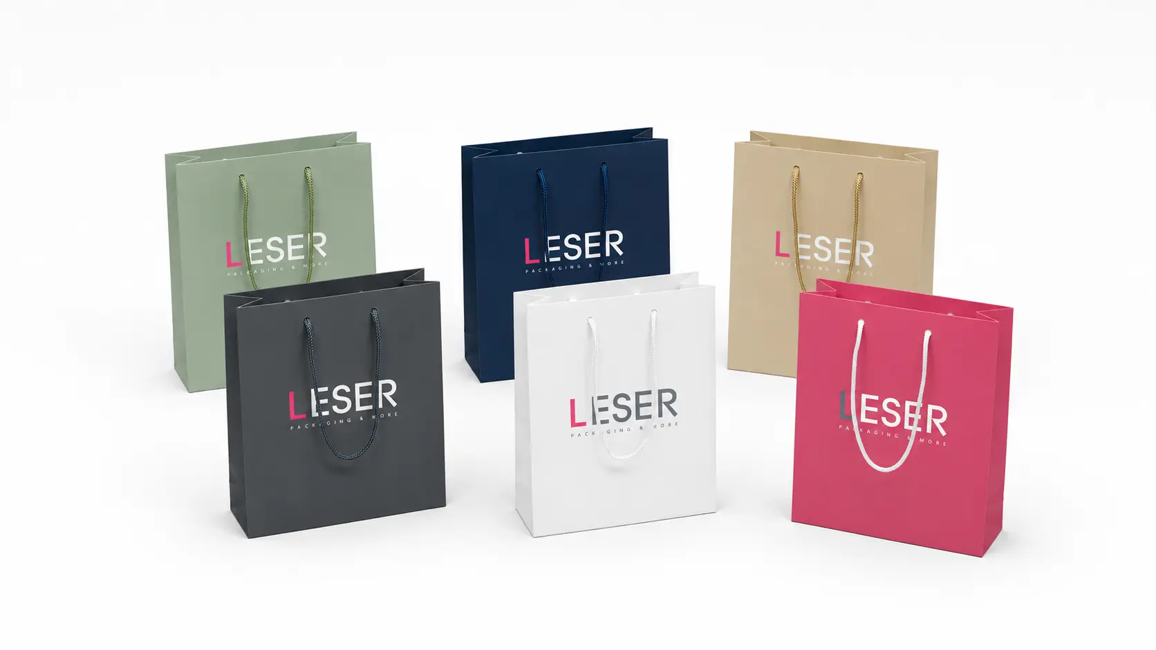 Why LESER carrier bags are so convincing
