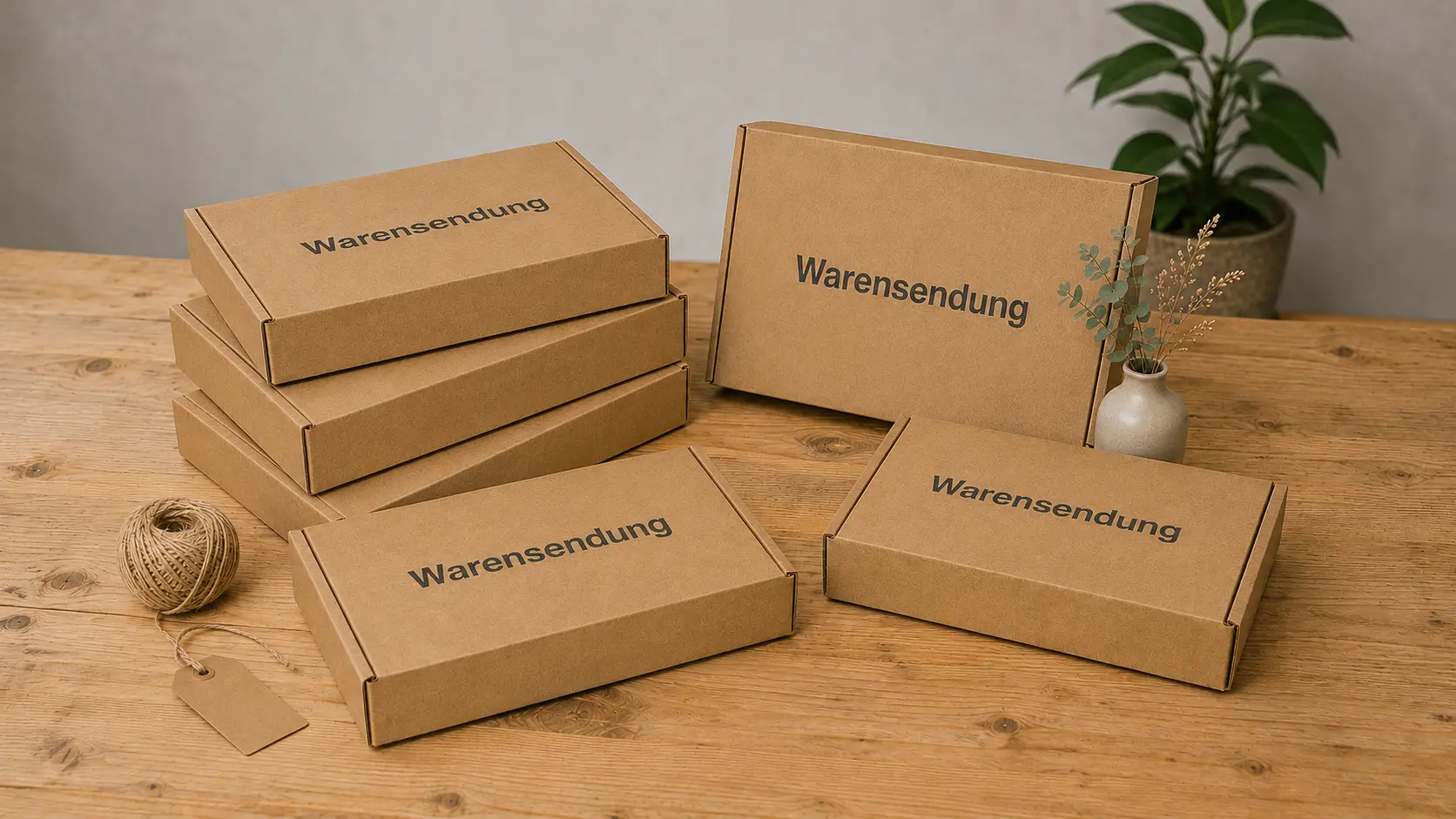 How do you pack a goods shipment correctly?
