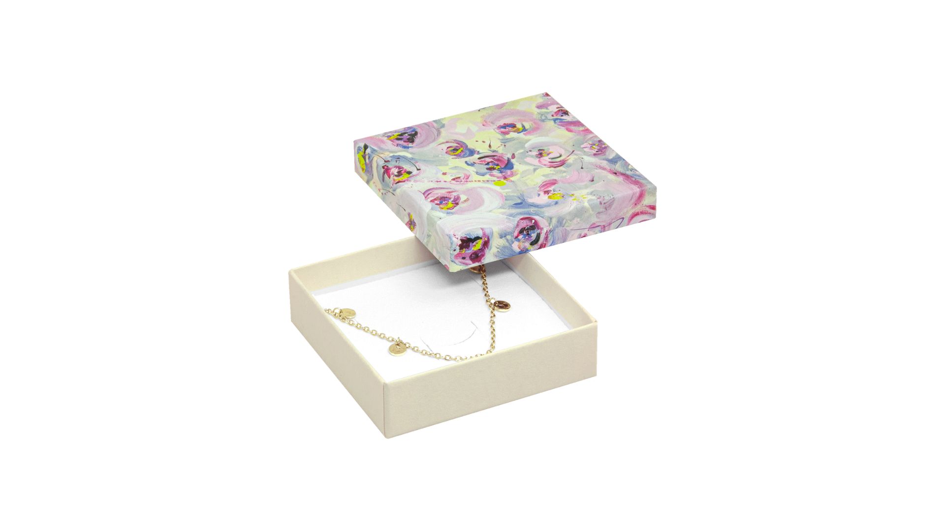 Series 0140 FLOWER - Cardboard boxes with floral design