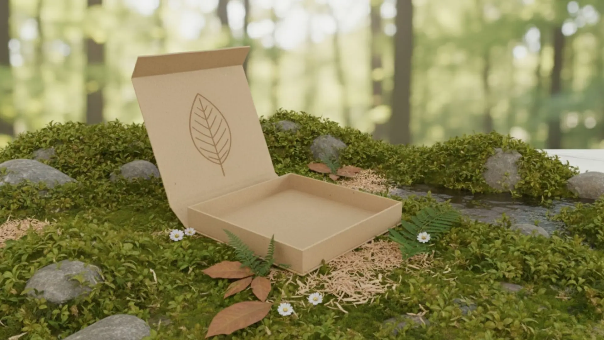 FSC®-certified cardboard packaging and plastic-free options