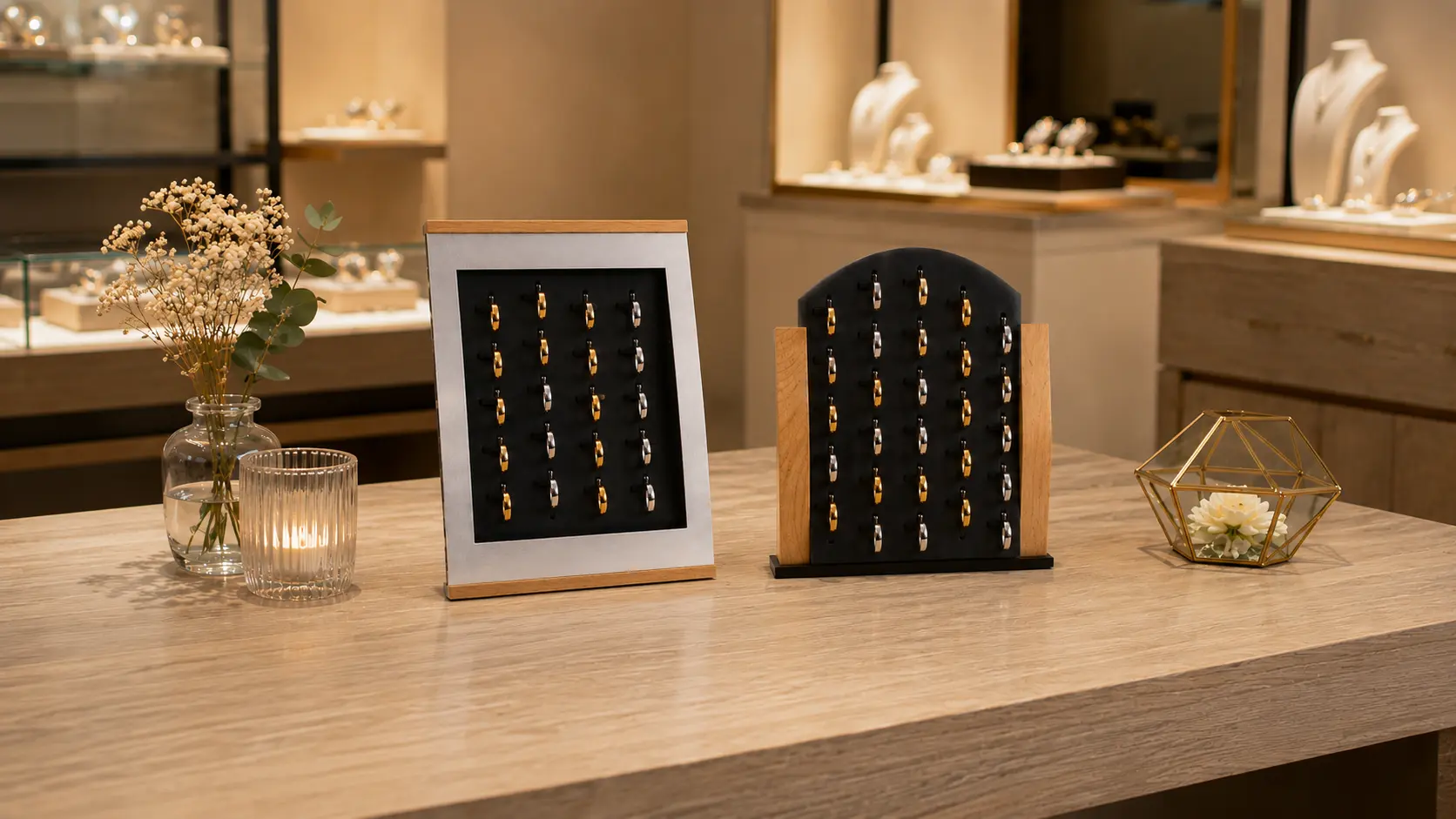 Why choose LESER wedding ring stands?