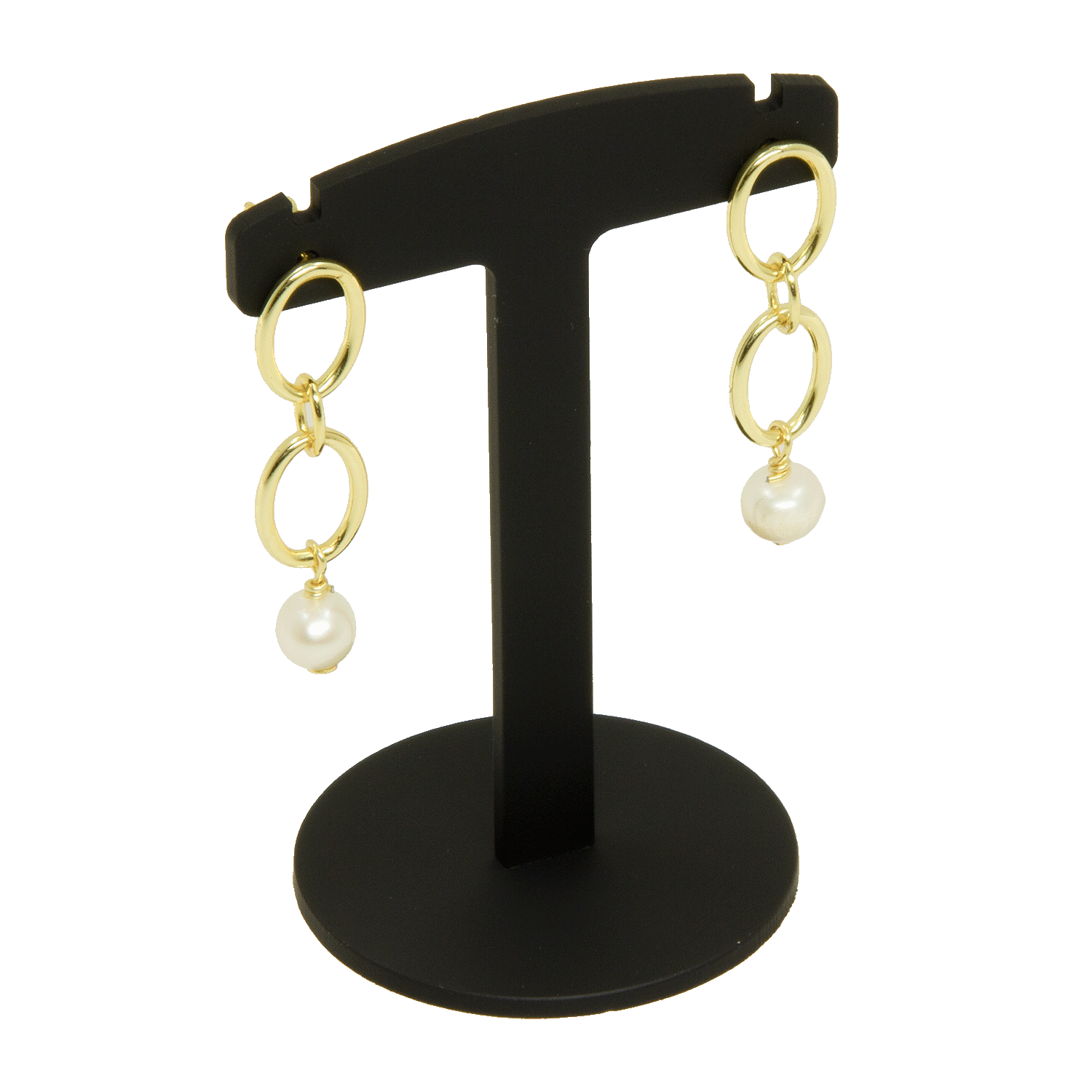 Jewellery stand for earrings - T-form