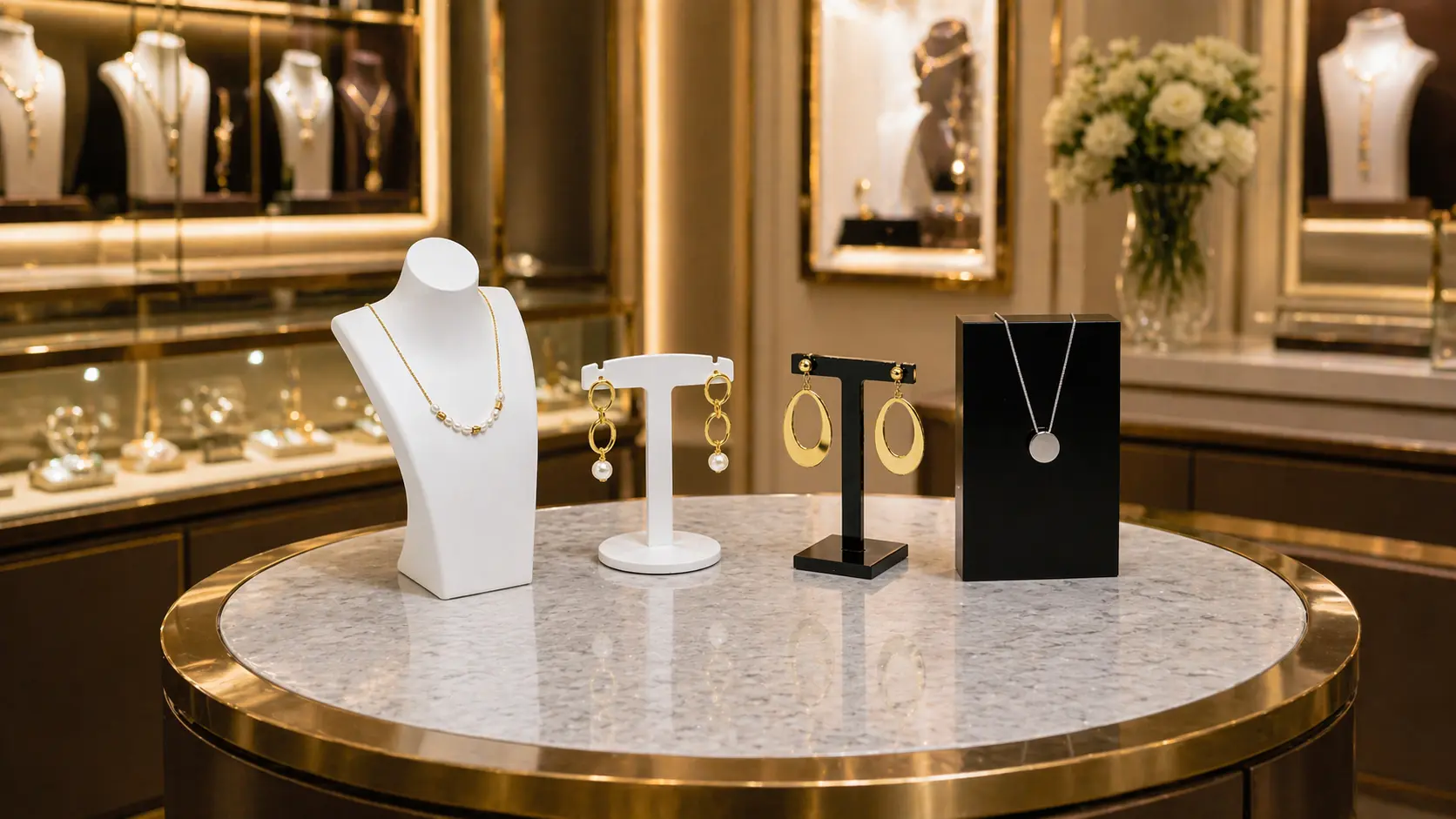 Why choose LESER jewellery stands?