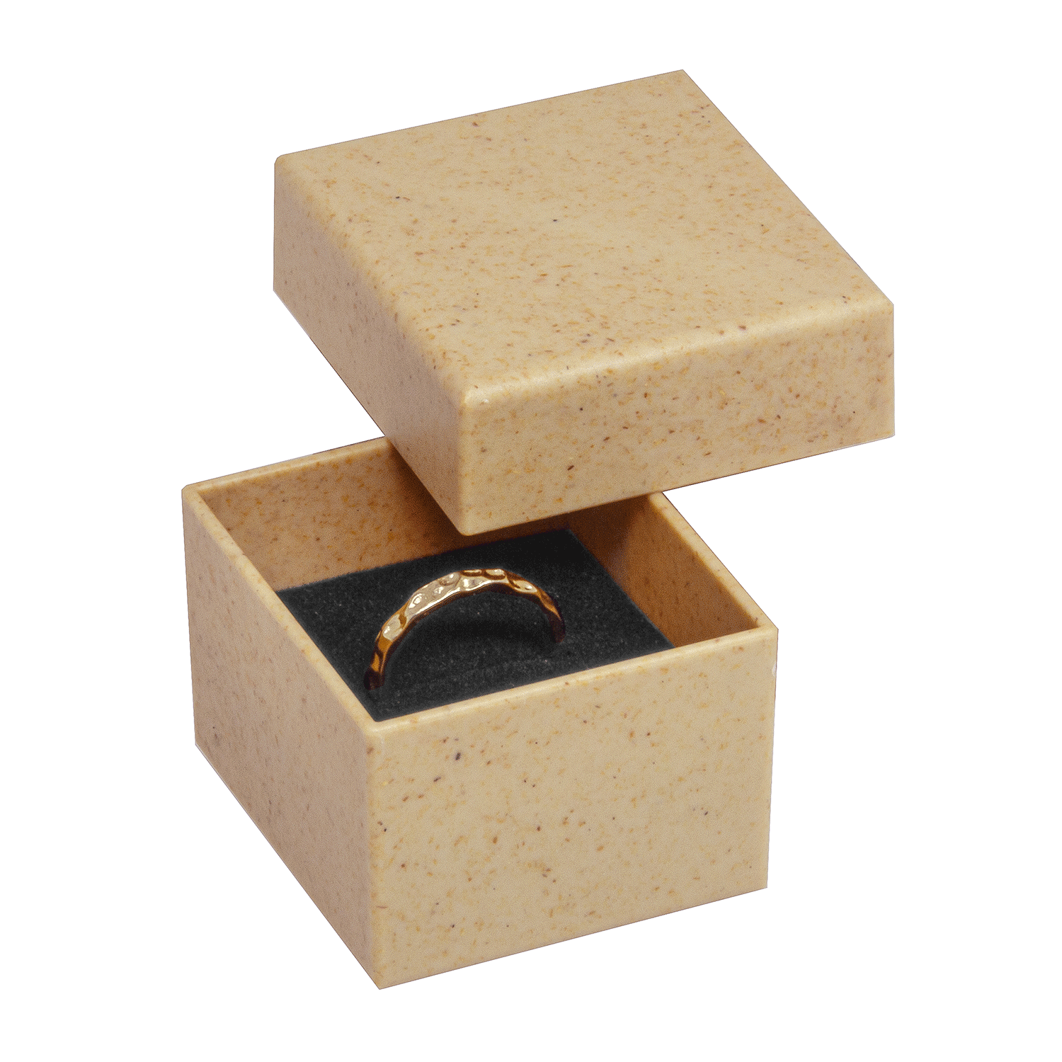 Jewellery boxes made of bio-plastic for rings - wedding rings - stud earrings Jewellery boxes made of bio-plastic for rings - wedding rings - stud earrings