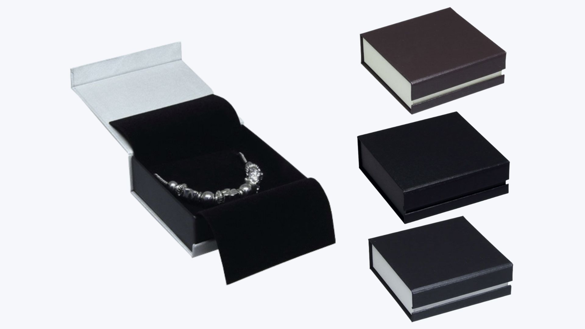 Series 0735 LINE.<br>Our cardboard boxes with magnetic closure. Series 0735 LINE.<br>Our cardboard boxes with magnetic closure.