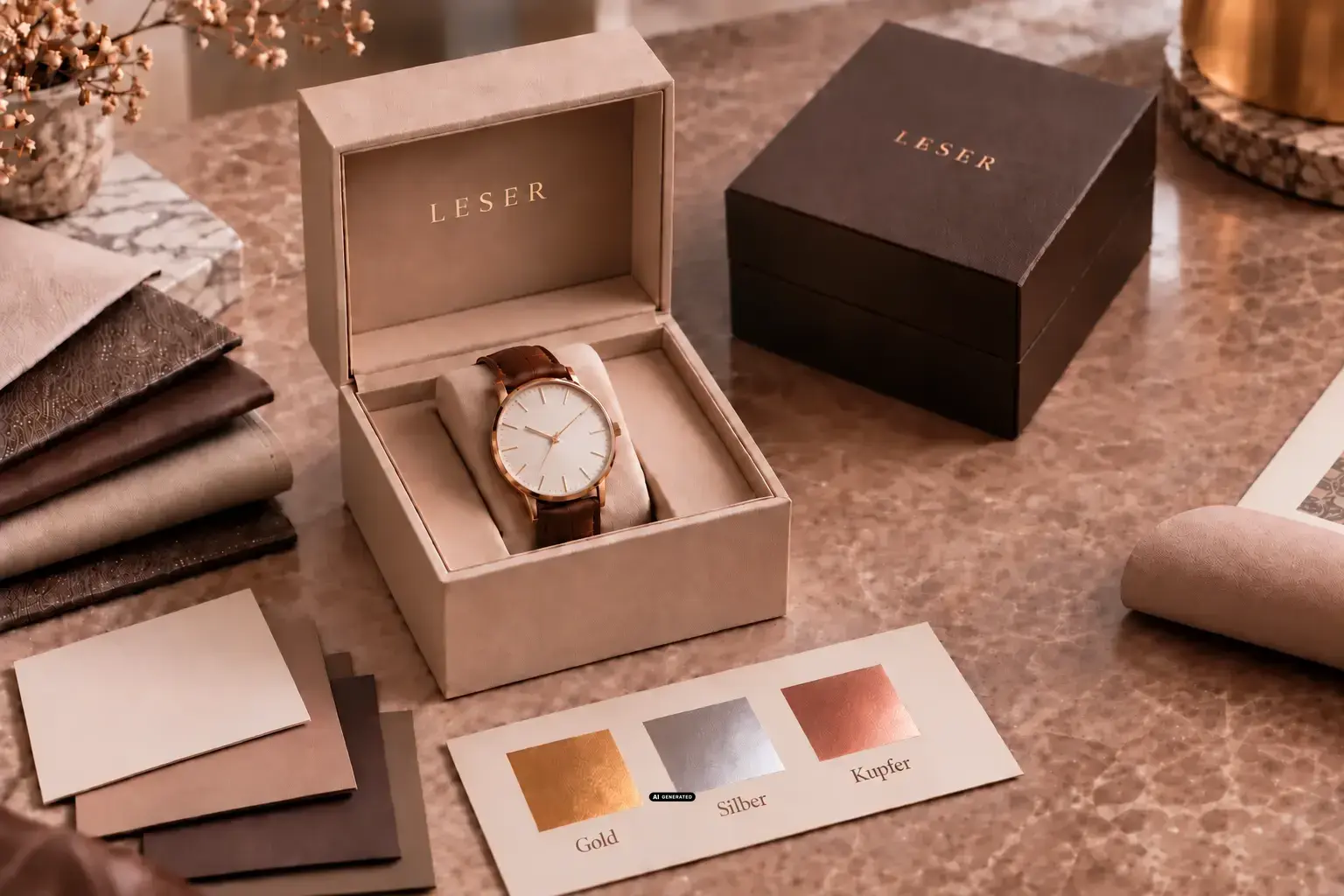Your watch box, as unique as your brand