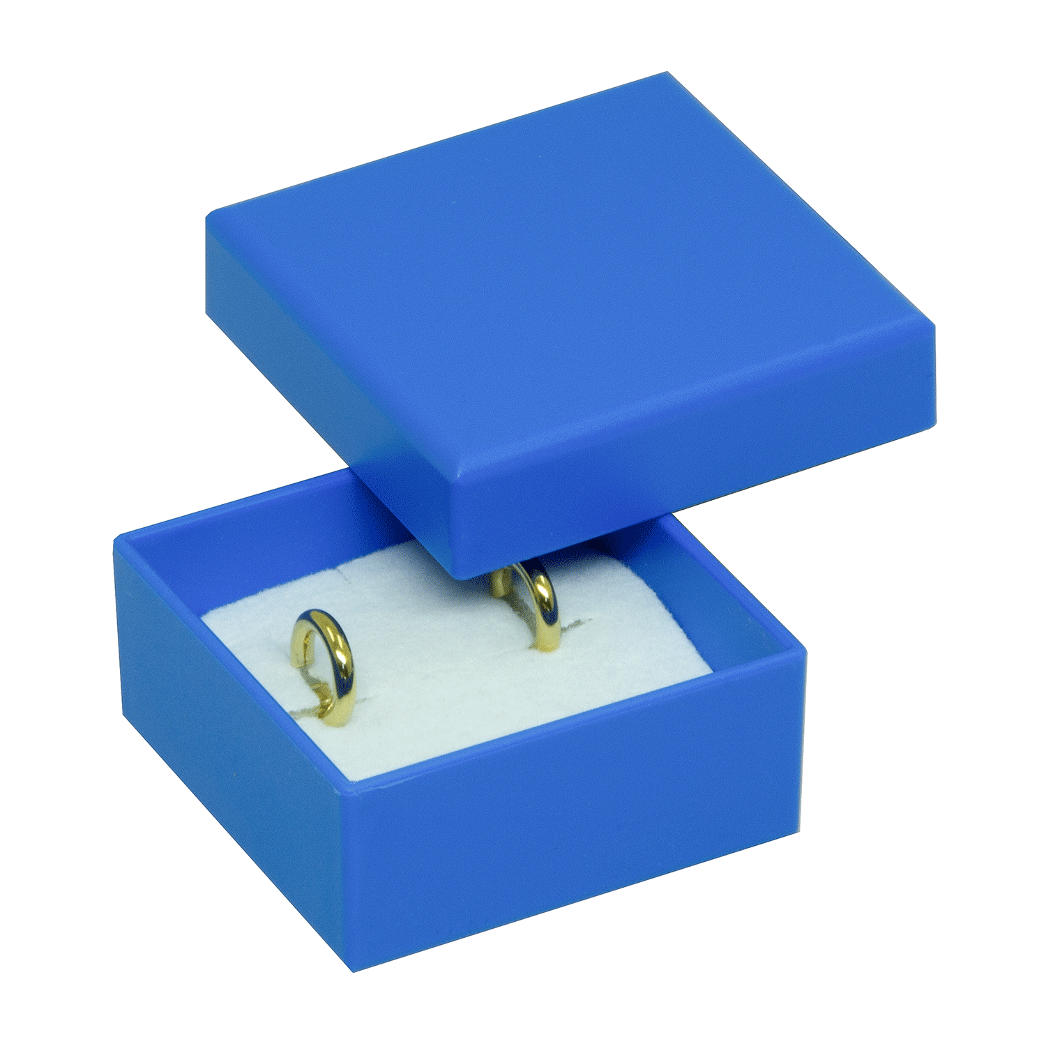 Jewellery boxes made of bio-plastic for ear studs Jewellery boxes made of bio-plastic for ear studs