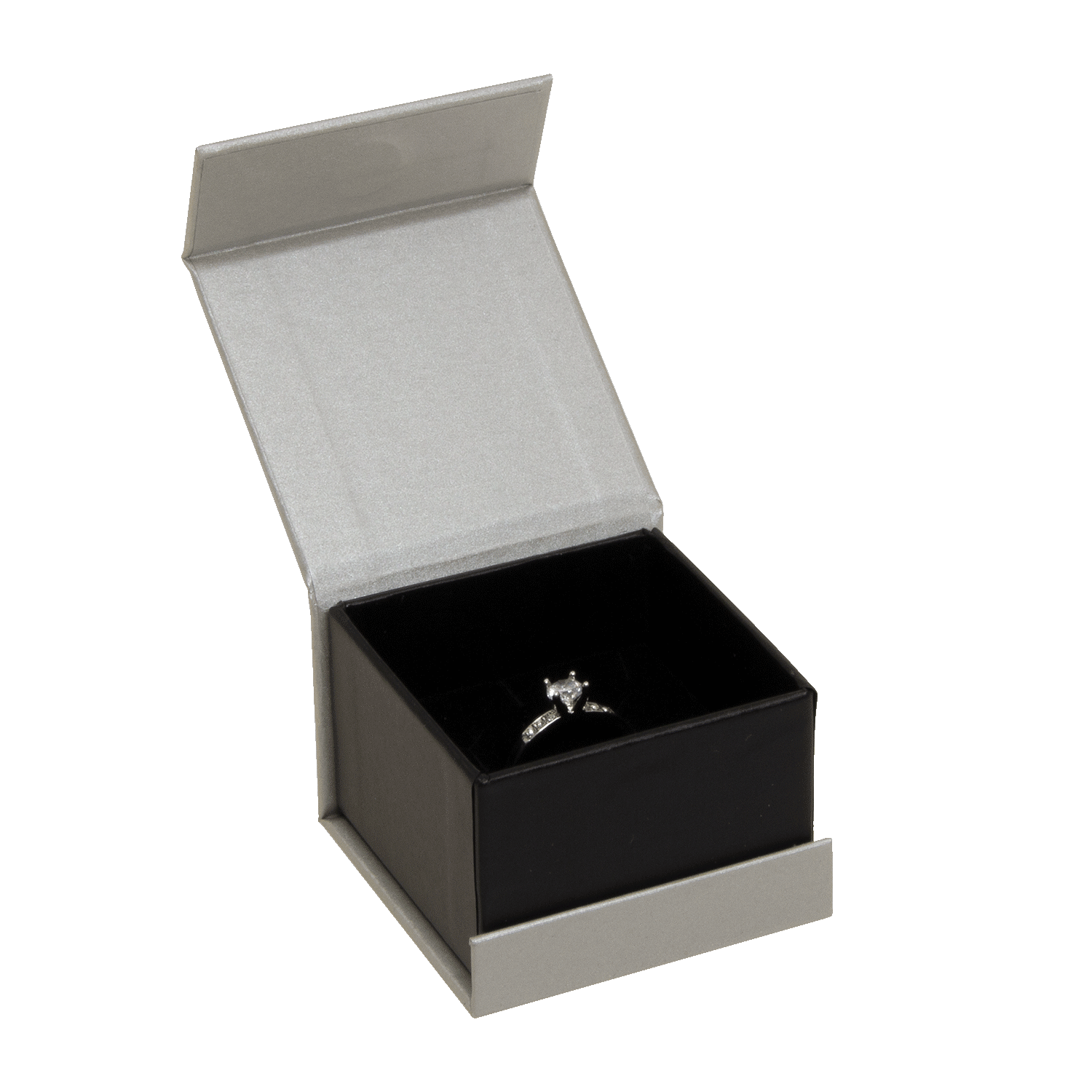 Cardboard jewellery cases for rings - wedding rings - stud earrings