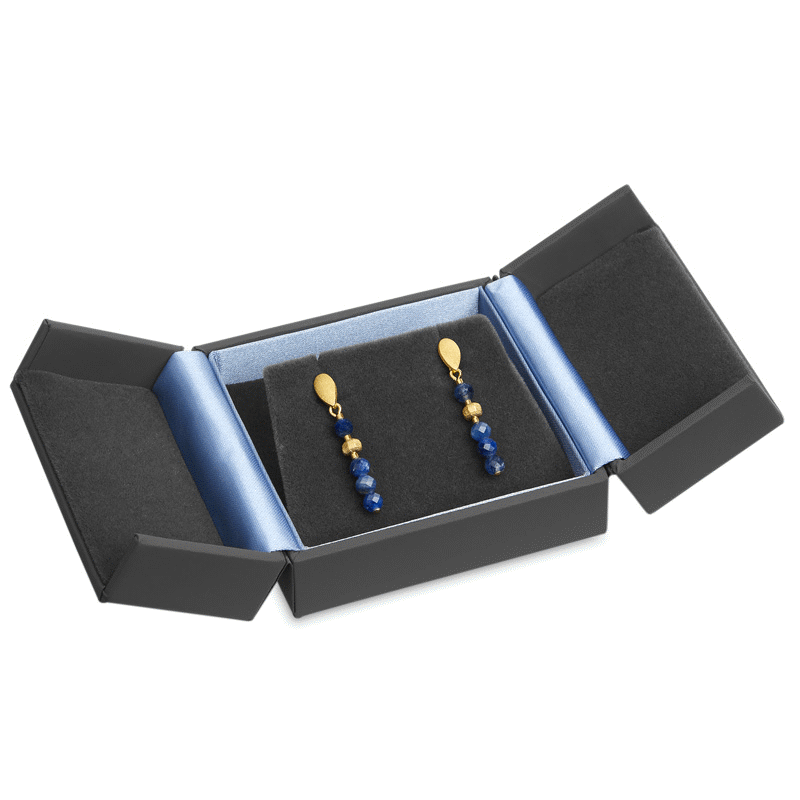 Double door cases for earrings Double door cases for earrings