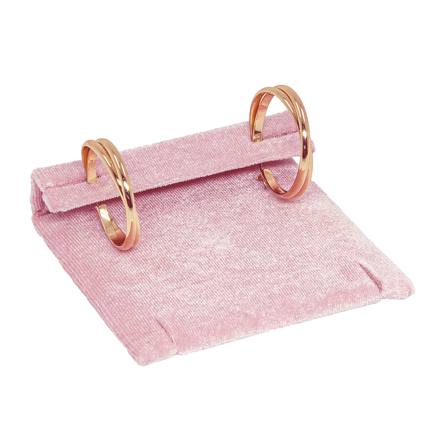 Additional inserts with velvet cover for earrings - pendants