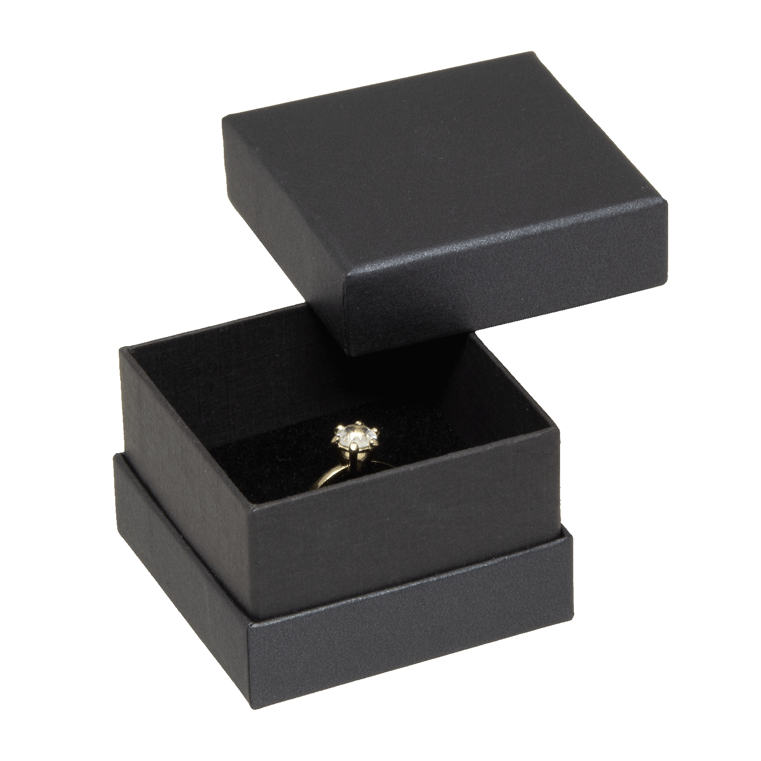 Cardboard jewellery boxes for rings - wedding rings - stud earrings