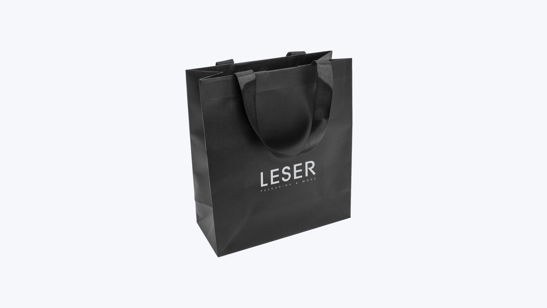 Paper carrier bags<br>finished with print