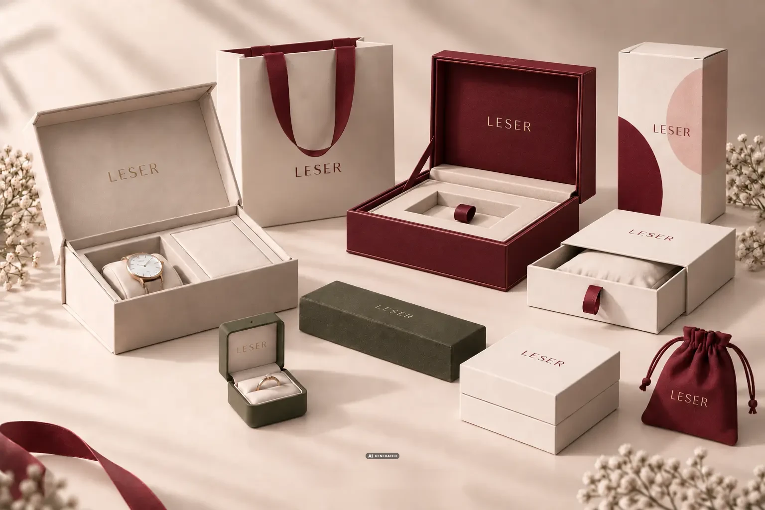 These box styles can be personalised