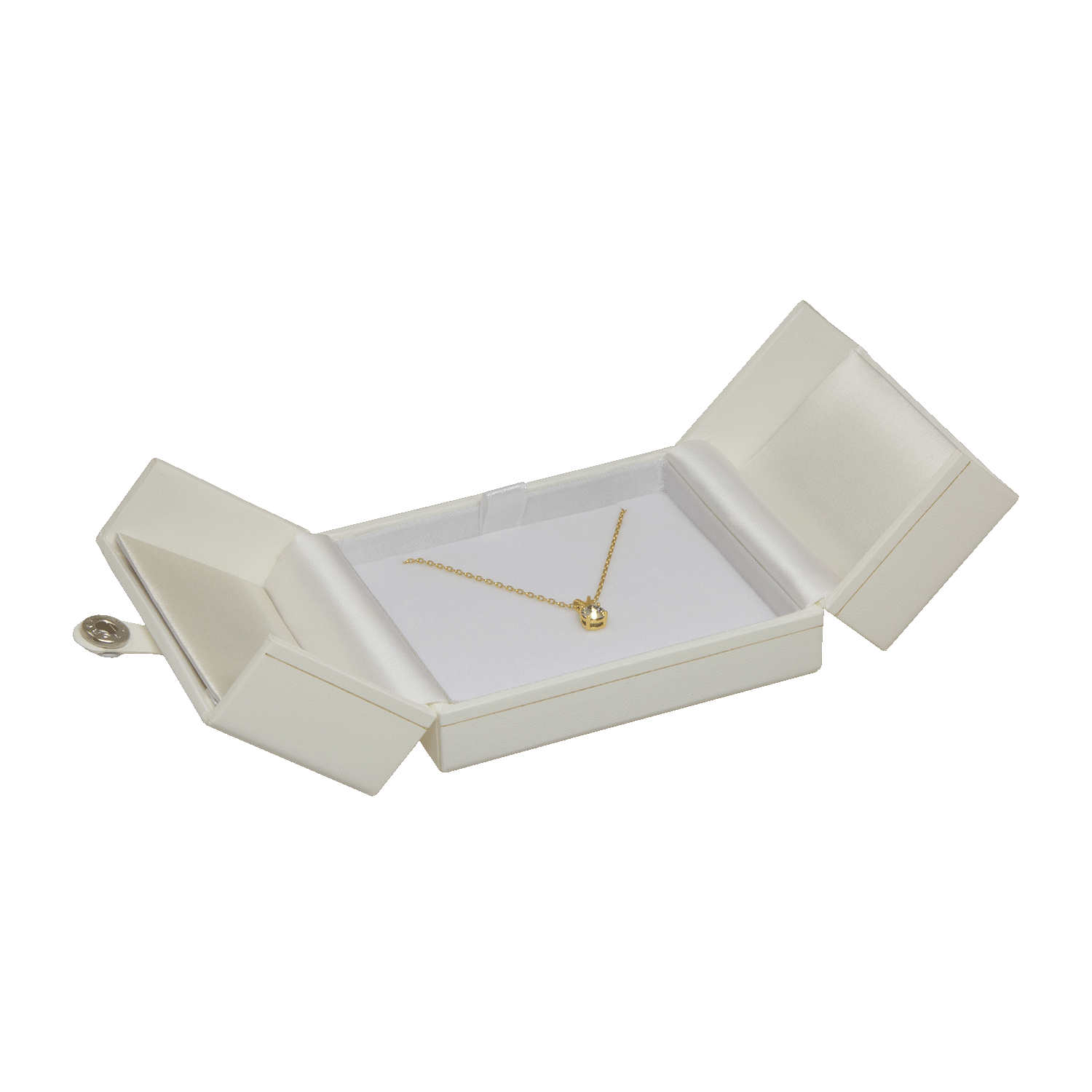 White jewellery cases for pendants - earrings