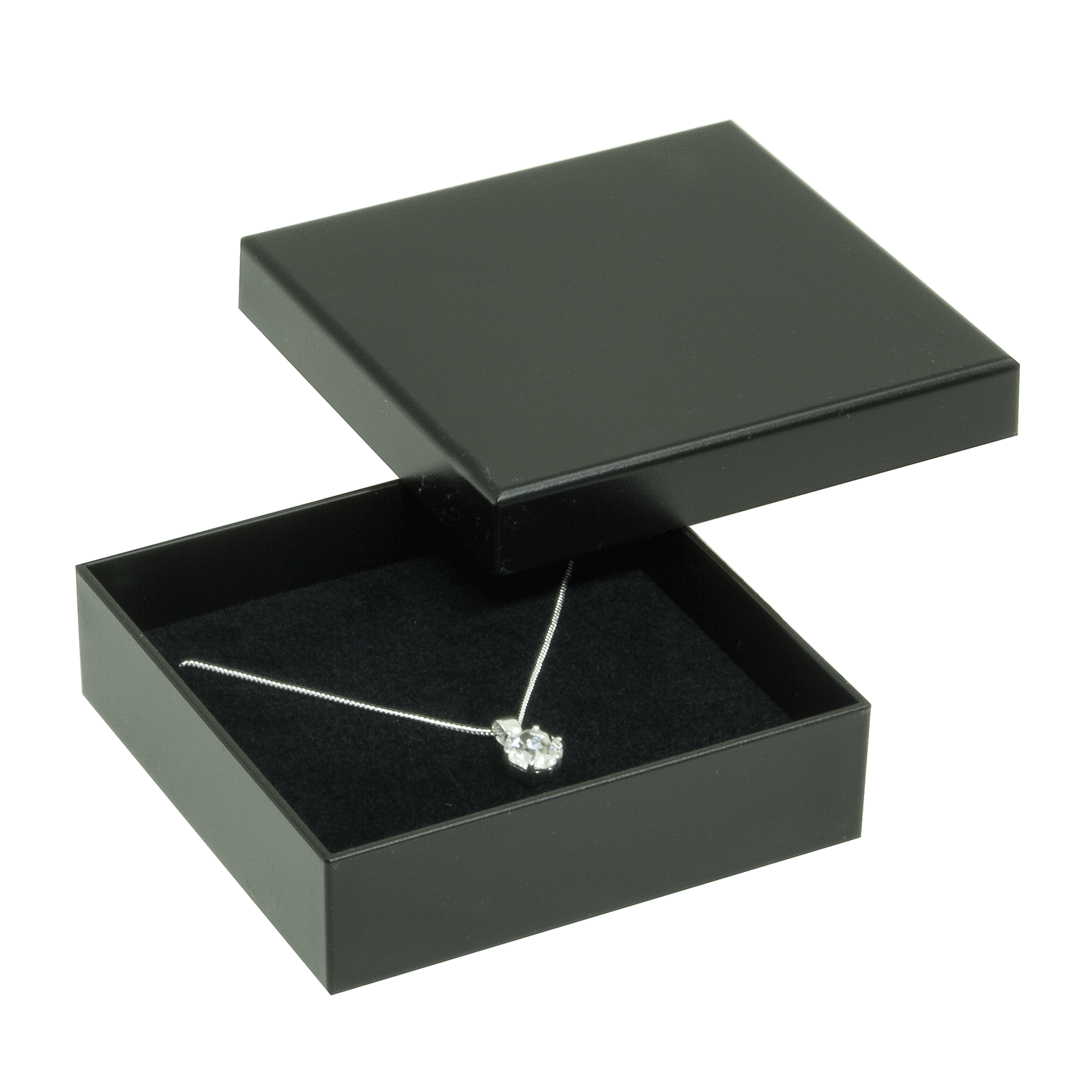 Jewellery boxes made of bio-plastic for pendants - earrings - set Jewellery boxes made of bio-plastic for pendants - earrings - set